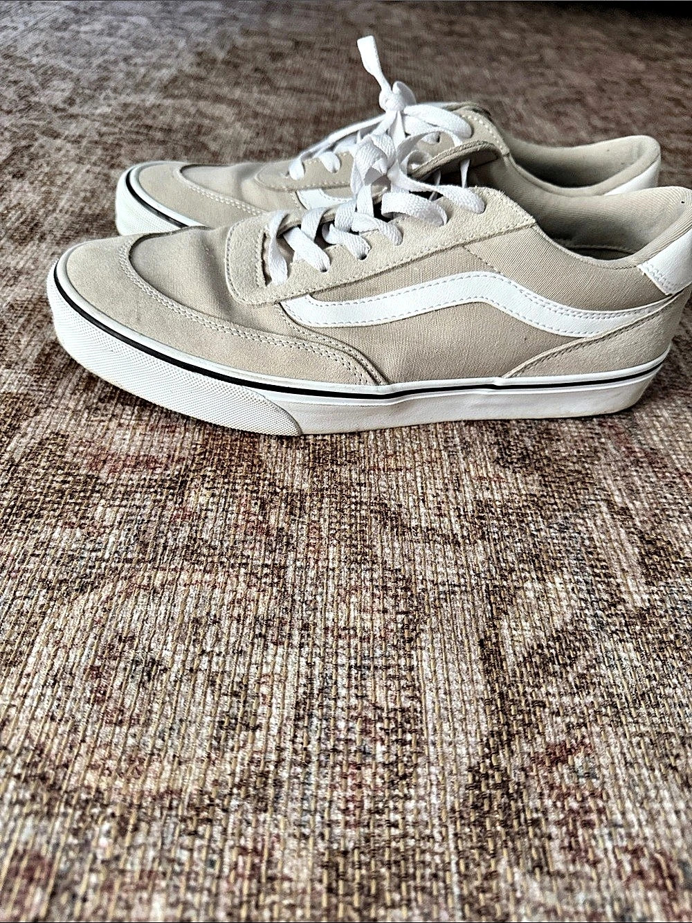 Vans Old Skool Sneakers Beige & White US 11.0